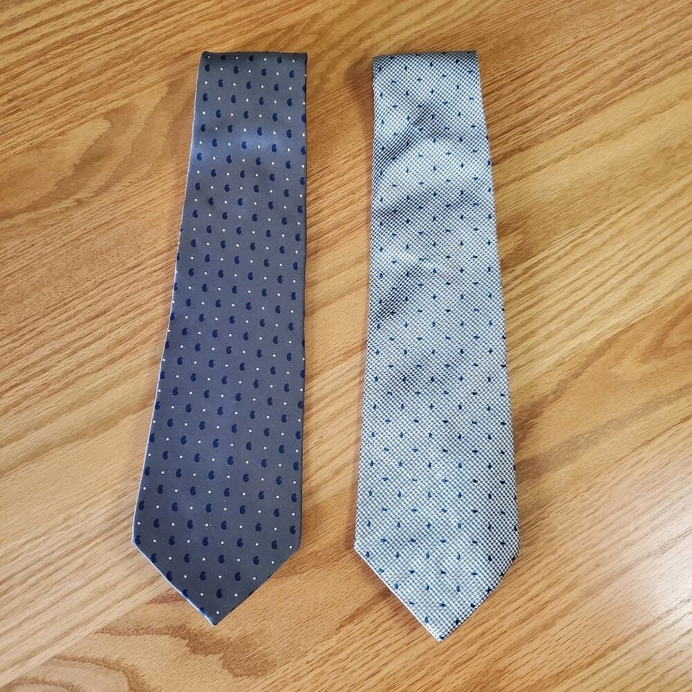 Vintage 90s Tommy Hilfiger Ties 100% Silk